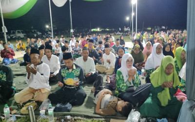 Keluarga Besar Nahdlatul Ulama (KBNU) Merbau Jayawijaya Gelar Istighozah Memperingati Hari Santri Nasional 2024