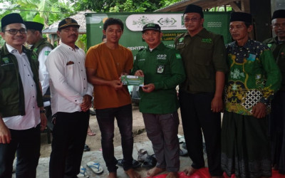 LAZISNU PCNU Jayawijaya Salurkan Bantuan untuk Korban Angin Puting Beliung di Kecamatan Palas